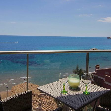 Beautiful Frontline Apartment Melioria With Panoramic Seaview Calpe Eksteriør billede
