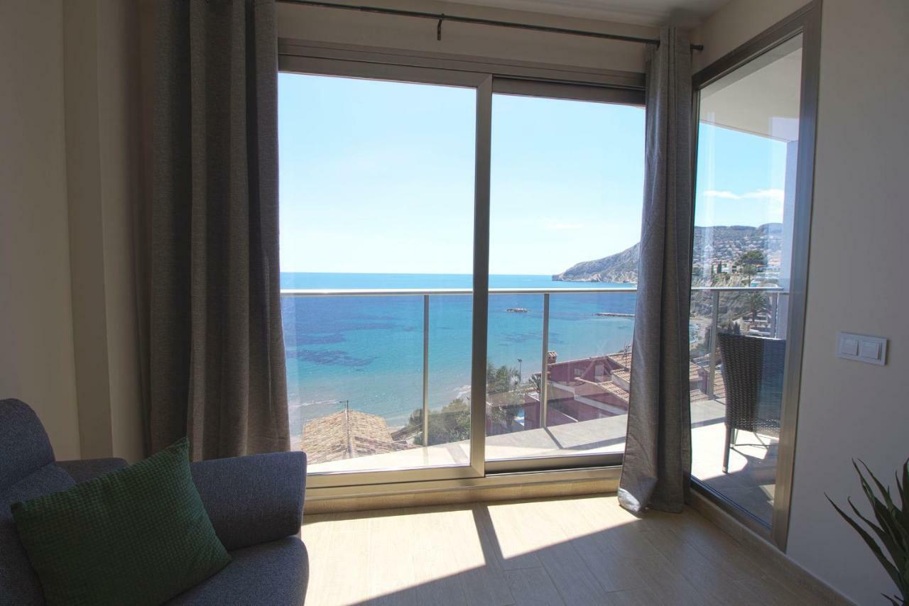 Beautiful Frontline Apartment Melioria With Panoramic Seaview Calpe Eksteriør billede