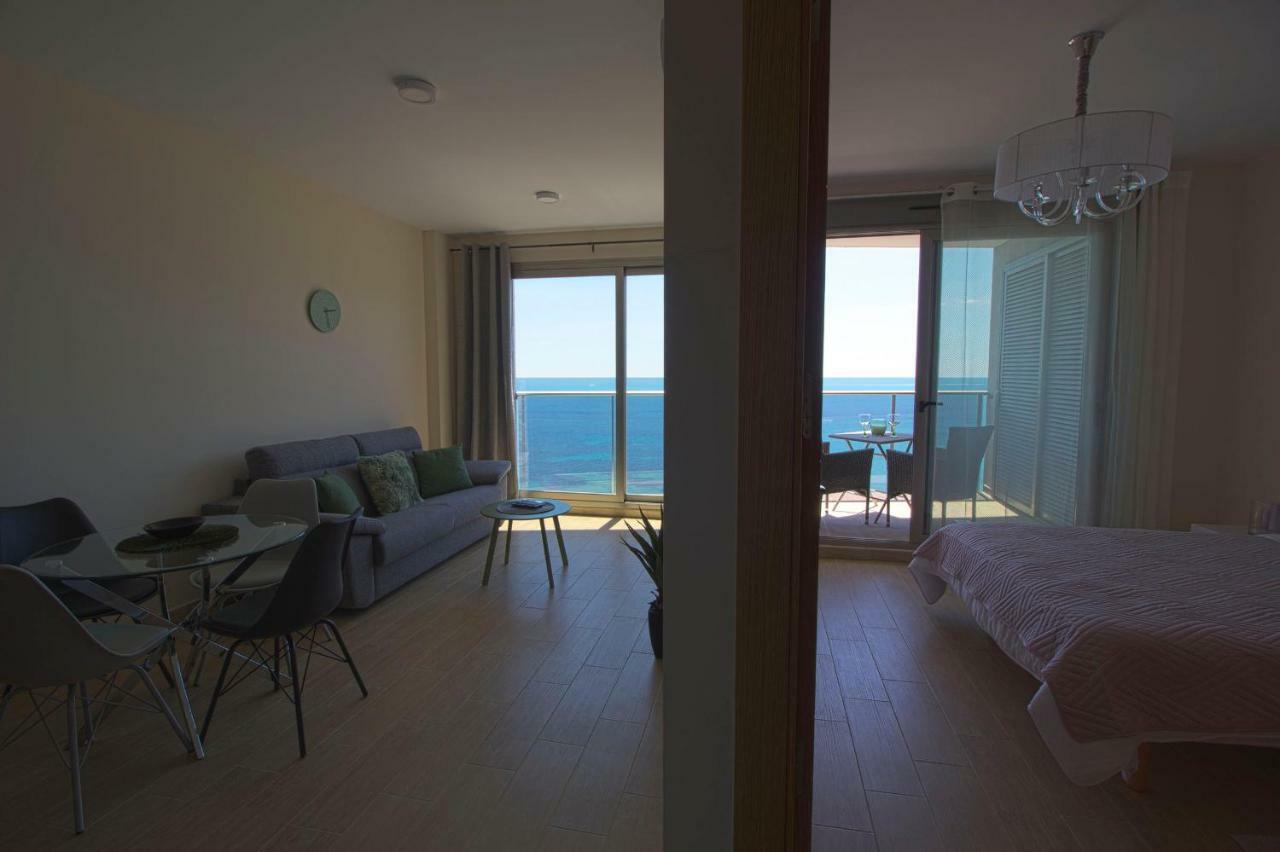 Beautiful Frontline Apartment Melioria With Panoramic Seaview Calpe Eksteriør billede