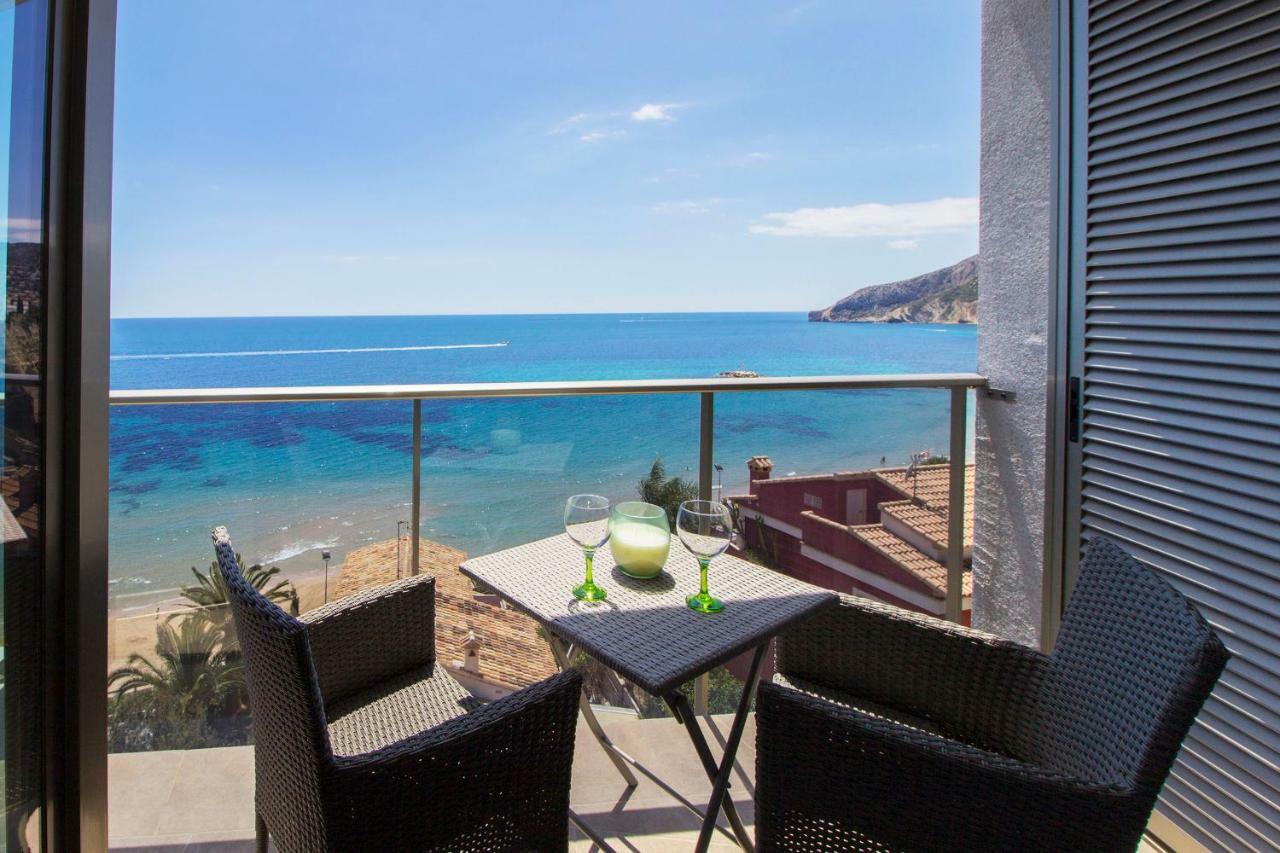 Beautiful Frontline Apartment Melioria With Panoramic Seaview Calpe Eksteriør billede