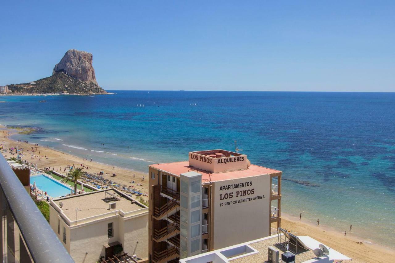 Beautiful Frontline Apartment Melioria With Panoramic Seaview Calpe Eksteriør billede