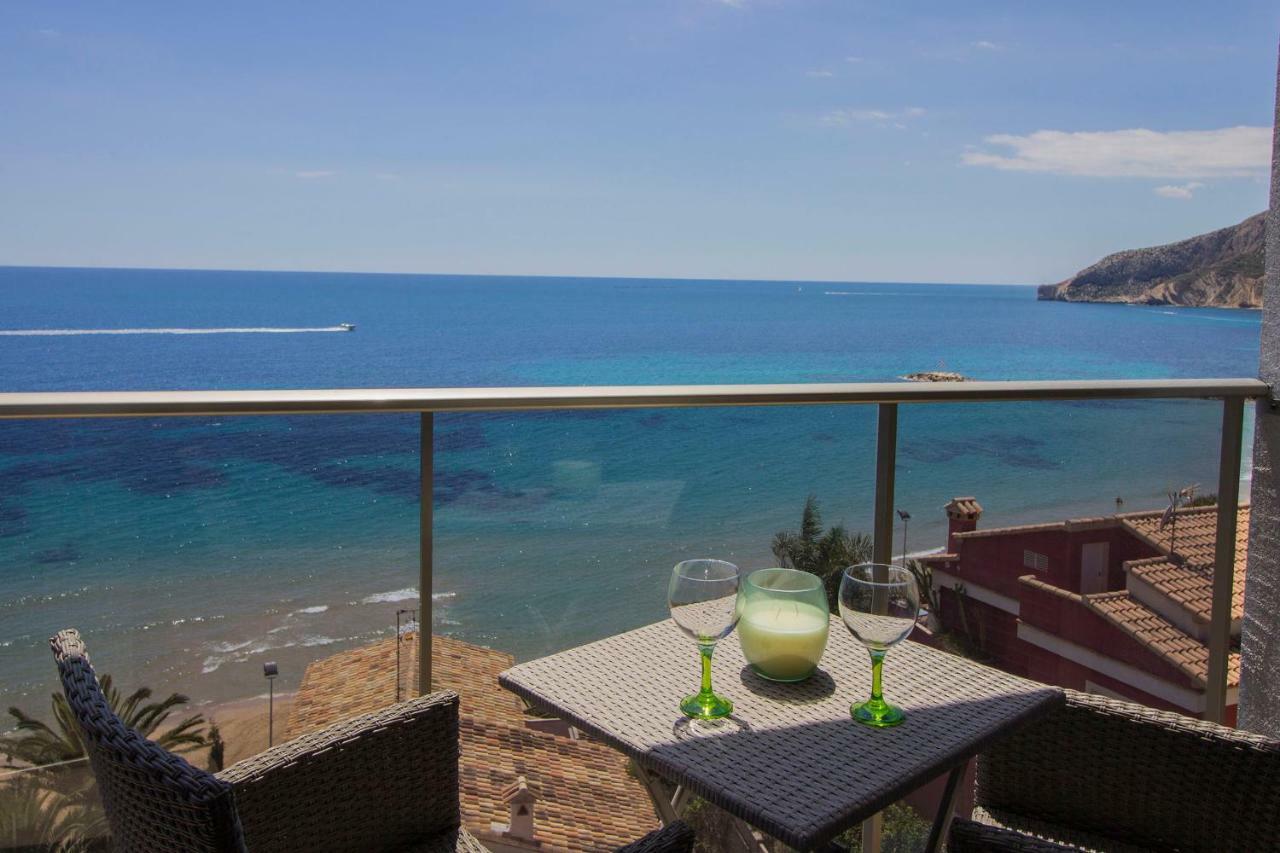 Beautiful Frontline Apartment Melioria With Panoramic Seaview Calpe Eksteriør billede