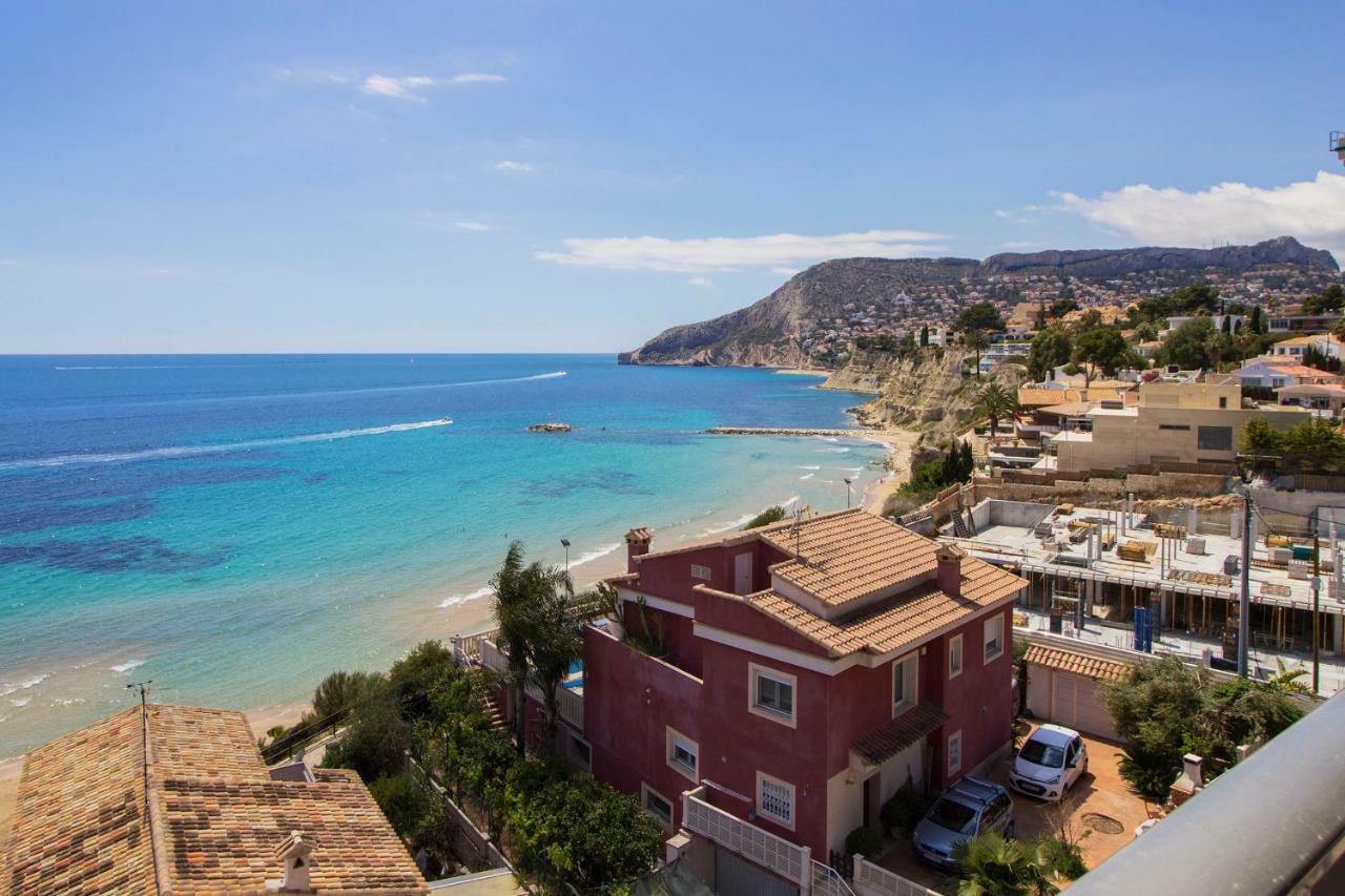 Beautiful Frontline Apartment Melioria With Panoramic Seaview Calpe Eksteriør billede